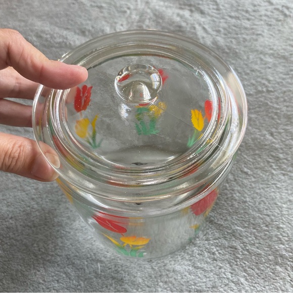 Vintage Glass Canister - Picture 2 of 3